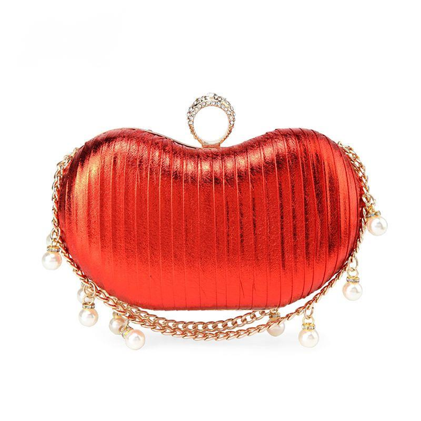 Bolso bandolera pequeño con forma de corazón para mujer, primavera/verano 2024, nuevo bolso de mano de primera calidad con cadena_voghion.com