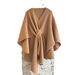 Women's Shawls Shawl Cape Coat Women Autumn And Winter New Style High End Woolen Coat_voghion.com