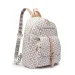 Designer Bag Free Shipping Patterned Backpack Geometric Design Front Pocket Buckle_voghion.com