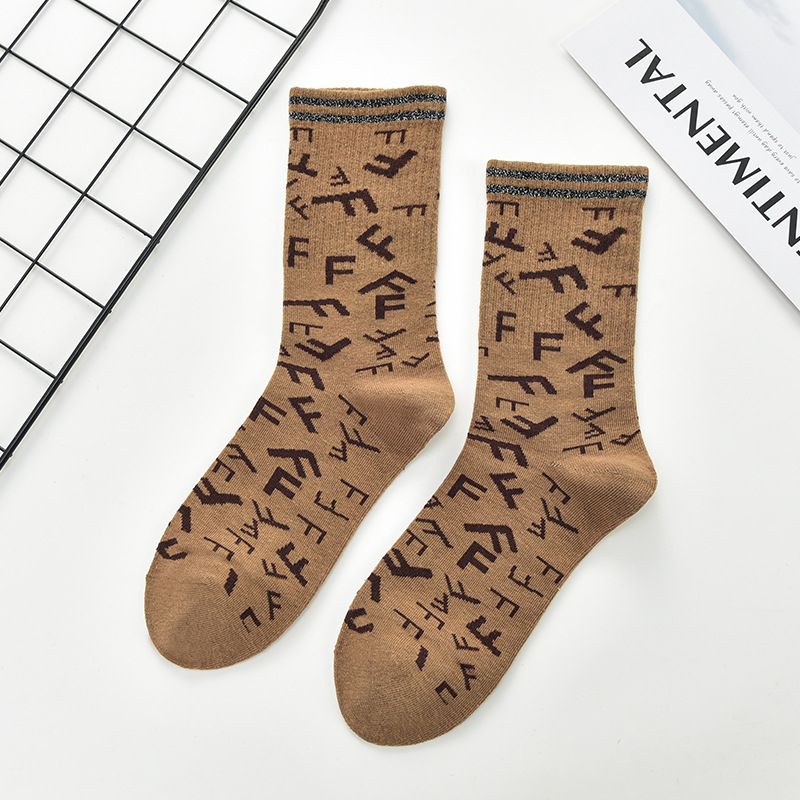 Autumn Winter New Product Network Red Pile Fashion Brand INS Wind Children's Versatile Gold And Silver Silk Women's Mid_voghion.com