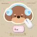 Unbeatable Quality Creative Lock Edge Cartoon Cute Pattern Rubber Mouse Pad_voghion.com