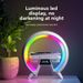 New Wireless Charging 63 Bluetooth Speaker, Colorful Lighting Atmosphere, High Sound Quality, Long Battery Life Bluetooth Speaker_voghion.com