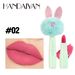 Fluffy Lollipop Cute Mini Rabbit Velvet Matte Lipstick _voghion.com