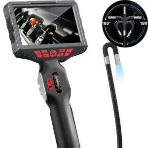 Īpaši augstas izšķirtspējas divu kameru pagriežams endoskops_voghion.com