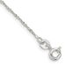 Sterling Silver 1mm Twisted Serpentine Chain Anklet_voghion.com