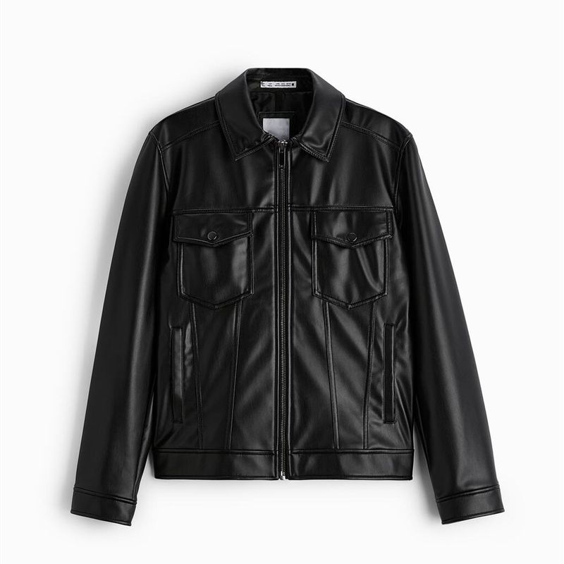 Herrenbekleidung Locker gepolsterte Fliegerjacke für Herren_voghion.com