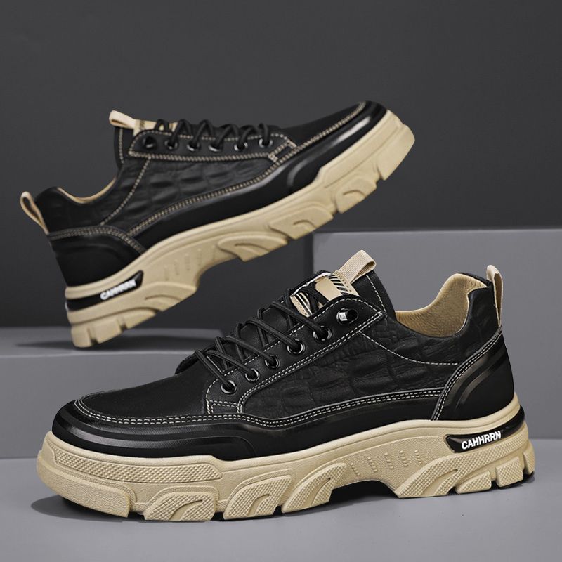 Low-top Martin shoes, cargo sports fashion shoes, casual shoes, men's shoes, versatile outdoors_voghion.com
