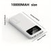 10000/20000 MAh lielas ietilpības portatīvā barošanas bloks, 5V2.1A portatīvais USB lādētājs, savietojams ar Android/iPhone ierīcēm_voghion.com