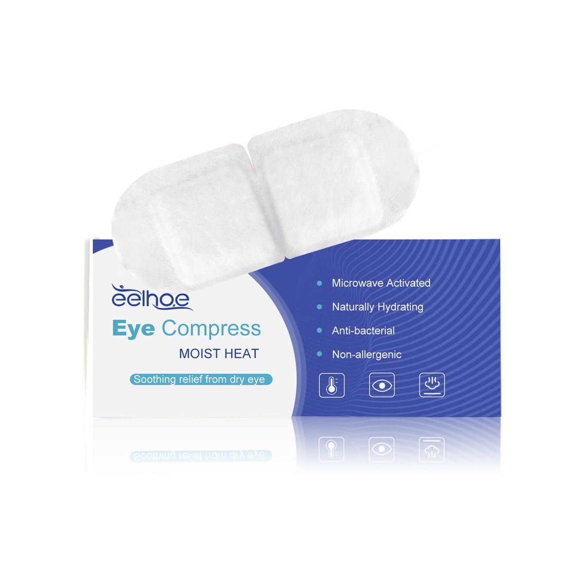 Steam Beautiful Urteøjenmaske Lindrer Træthed Tørre Øjenmaske Varm Påføring Skygge Beroligende Søvn Varmeøjenmaske_voghion.com