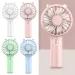 Portable Small Cooling Eyelash Mute Cooler Handheld Fan Mini USB Rechargeable Desk_voghion.com