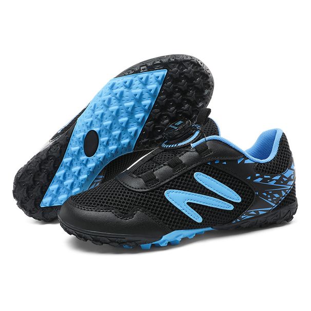 Chuteiras de futebol para meninos e meninas, respiráveis e confortáveis, de grama artificial, para treino, para áreas internas e externas, atacado_voghion.com