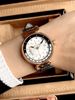 Retro Stil Personalisierte frauen Uhr Casual Braun Gürtel Quarzuhr Strass Mode Temperament Student Kostenloser Versand_voghion.com