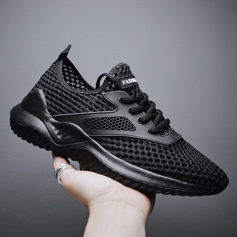 New Breathable Mesh Casual Walking Shoes Non-slip Breathable Men's Shoes_voghion.com