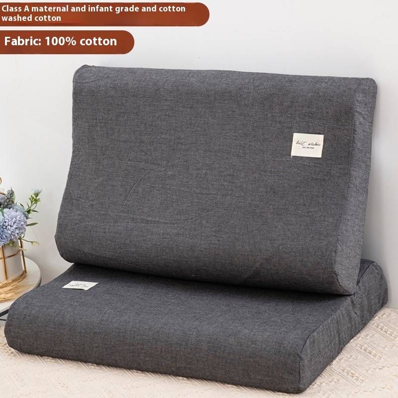 Kühlendes Kissenbezug-Set aus Tencel und Latex – 3 Größen (60 x 40 cm/35 x 55 cm/30 x 50 cm), atmungsaktiv und hypoallergen für Erwachsene und Kinder, Sommerkomfort (2er-Pack)_voghion.com