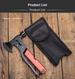 16-in-1 Folding Multi-functional Axe Hammer Emergency Tool Outdoor Camping Multi-purpose Tool_voghion.com