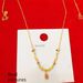 Gold shop with enamel color flower room qi tulip lily orchid necklace niche design high clavicle chain temperament_voghion.com