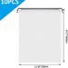 10 stücke Frosted Transparent Spielzeug Lagerung Tasche Doppel Schublade Tasche Reise Schuh Kunststoff Verpackung Tasche Handtuch Wasserdichte Tasche_voghion.com
