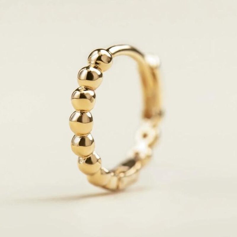 Unisex priljubljen cirkonski piercing za ušesne kosti, nohti, ženski temperament, brez piercinga za ušesa, sponka za uho, uhani z vijaki in kroglico_voghion.com