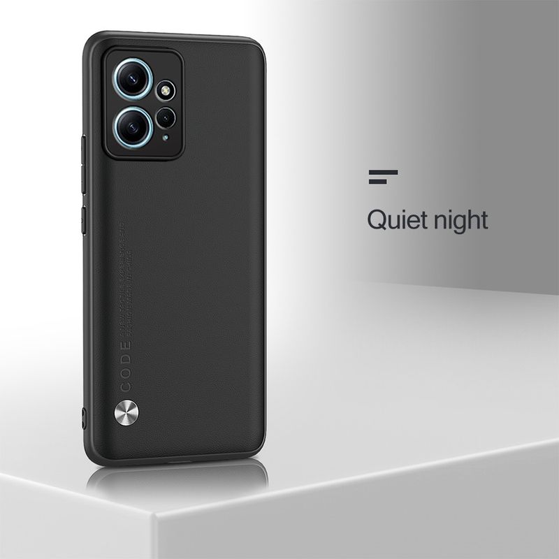 Custodia in pelle di protezione per fotocamera di lusso per Xiaomi Redmi Note 12 4G Readmi Redmy Note12 Custodia morbida per telefono con paraurti Coque Capas_voghion.com