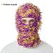 Gestrickte Gesichtsmaske Party Acryl Lustige Garn Balaclava Halloween Warme Kopfbedeckung_voghion.com