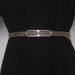 Women's belt, women's decoration, skirt, simple and versatile, double-sided belt, women's jeans, pure cowhide, gray fine summer_voghion.com