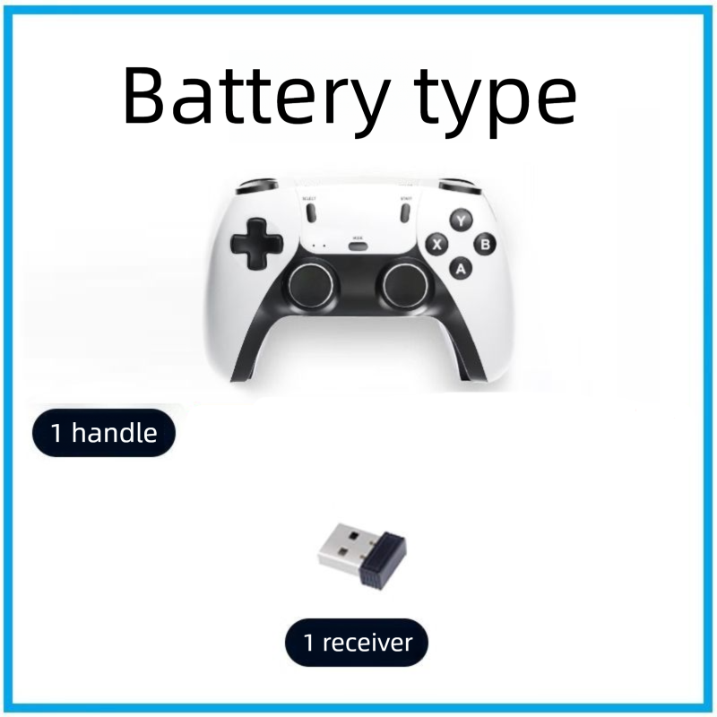 Controller wireless doppio, scatola di gioco uno a due, versione speciale di ricarica per telefono Android TV 2.4G_voghion.com