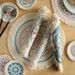 Modern Floral Cotton Placemats Set – Round Heat-Resistant Table Mats For Plates & Cups, Eco-Friendly Dining Decor (5 Colors, 2 Sizes)_voghion.com