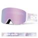 Magnetic Flip Cover For Men And Women, Double Layer Anti-Fog, Breathable, HD, Snap-On Prescription Ski Goggles_voghion.com