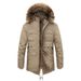 Men's Clothing Men's Longline Fleece-Lined Parka - Detachable Hood Winter Coat (4 Colors, L-4XL)_voghion.com