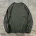 Retro Solid Sweater For Men – Oversized Crewneck Pullover, Winter Layering Essential"_voghion.com