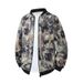 Baseballjacke mit Retro-Print für Herren – Dehnbarer Vierwegestoff, lockere Passform, Stehkragen (Blumen-/Geometrische Muster, S-2XL, unverzichtbar für Frühling/Herbst)_voghion.com