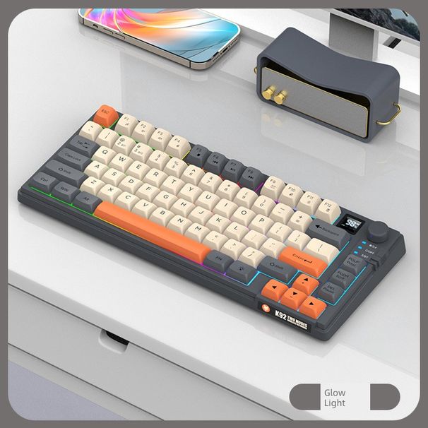 Cool Sier Fox K920 Bluetooth Bezprzewodowa klawiatura i mysz Zestaw Komputer stacjonarny Laptop Tablet Do Domu Połączenie_voghion.com