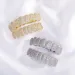 Exclusive Customization Moissanite Teeth Grillz Iced Out Hop Sier Decorative Braces Real Dia Bg Tooth Grills For Men_voghion.com