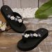 Women's Shoes In Summer Indoor Beach Outdoor Wear Stepping Shit Feeling Bohemian Style Flip Flops_voghion.com