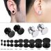 Orecchini da uomo e da donna in acciaio inossidabile con garofano punk gotico, orecchini da strada hip hop, rock, 1 paio_voghion.com