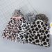 Knitted Hat Autumn And Winter Leopard Print Wool Hat Women's Korean Style Warm Earmuffs Autumn And Winter New Hats_voghion.com