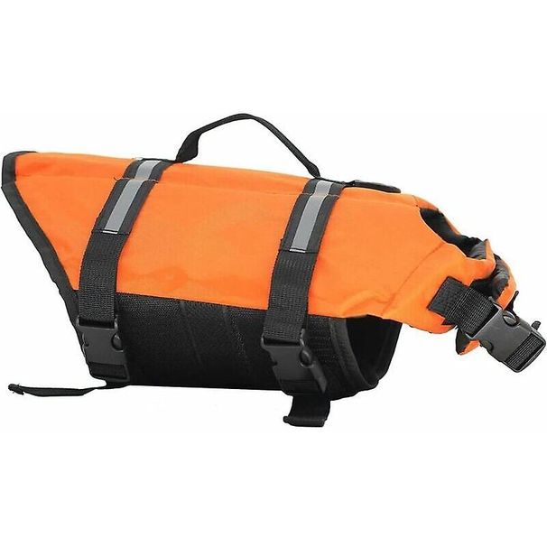 Life Vest For Swim Training Life Vest For S With Adjustable Click Closures And Reflective Strips, , Orange, S_voghion.com