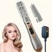 2-in-1 Hot Air Brush and Straightening Comb for Effortless Hair Styling - Perfect Holiday Gift for Women_voghion.com
