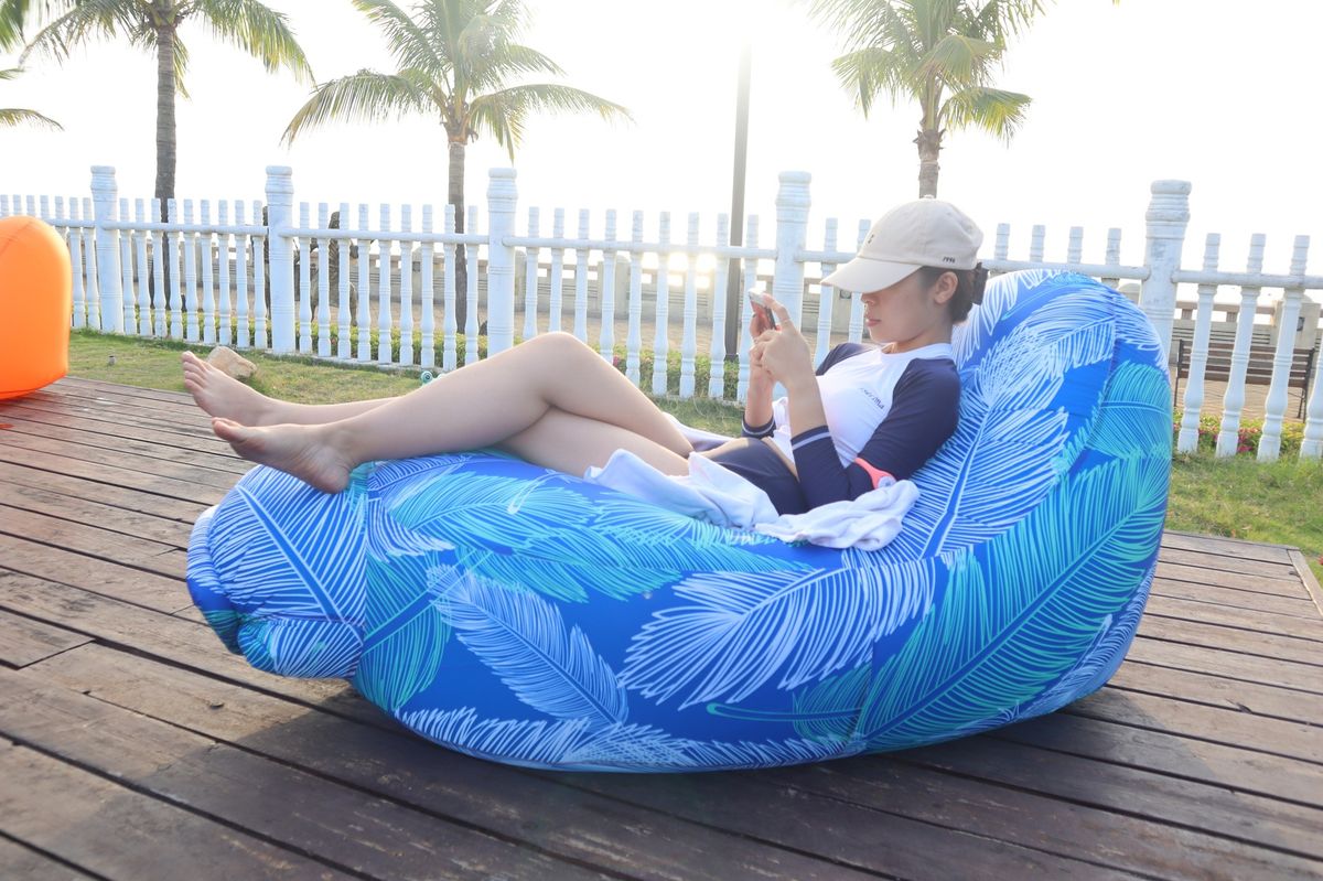 New Camping Air Mattress Inflatable Recliner Outdoor Inflatable Sofa Outdoor Lazy Inflatable Bed Camping_voghion.com