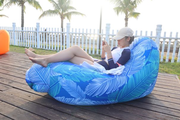 New Camping Air Mattress Inflatable Recliner Outdoor Inflatable Sofa Outdoor Lazy Inflatable Bed Camping_voghion.com