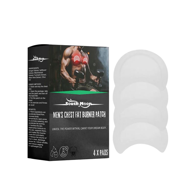South Moon Men's Fit Tight and Anti Sagging Chest Muscle Massage Care Patch_voghion.com