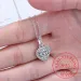 Top Qualität Sterling Schmuck Forever Love Hart Große Enkelin Cz Charm Hanger Halskette Silberne Schmuckstücke Für Die Frau Lady Valentine_voghion.com