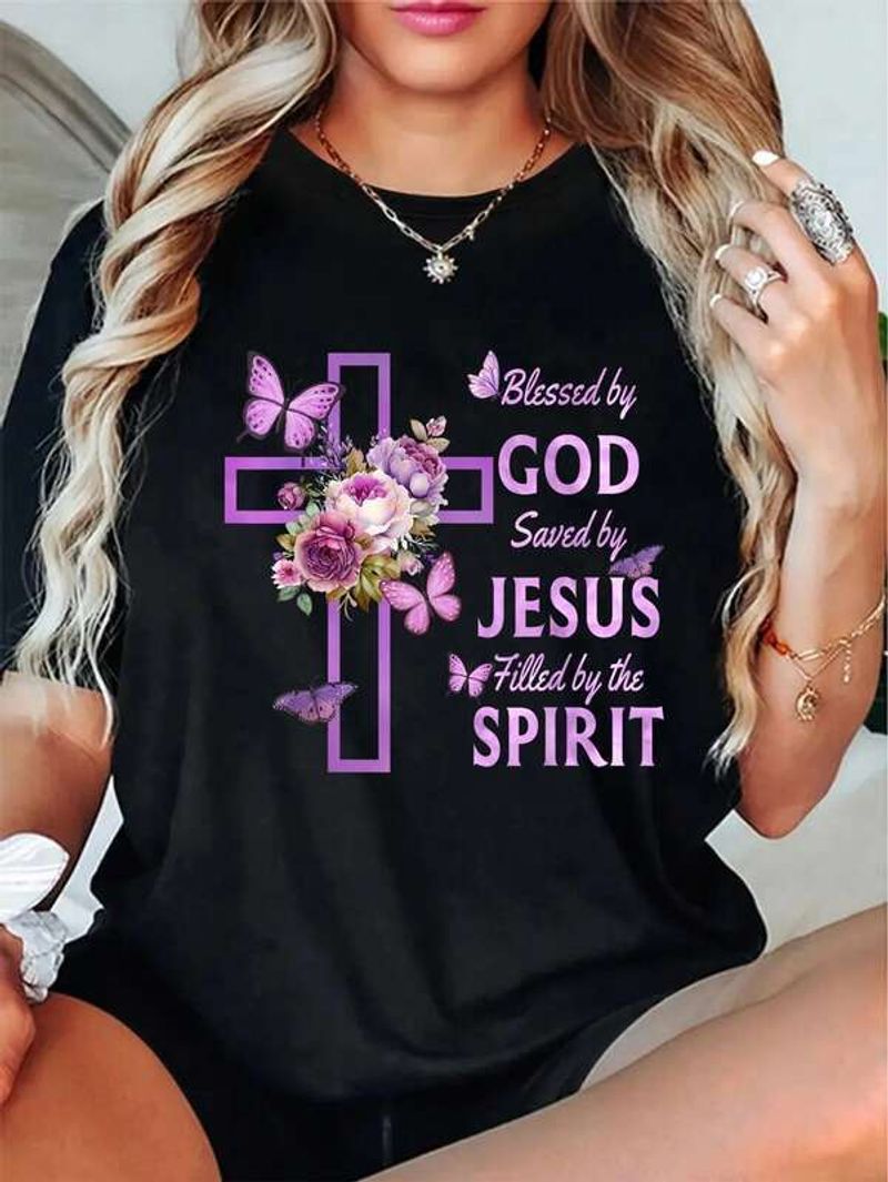 2025 New Cotton Fashion Sense Printing Short-sleeved T-shirt Man Summer Tide Loose Hundred Tops 100% Cotton_voghion.com