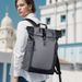 Stylish & Durable Unisex Backpack For Work & Travel Lightweight Oxford Fabric With Comfortable Curved Shoulder Straps 16-Inch Laptop Daily Essentials_voghion.com