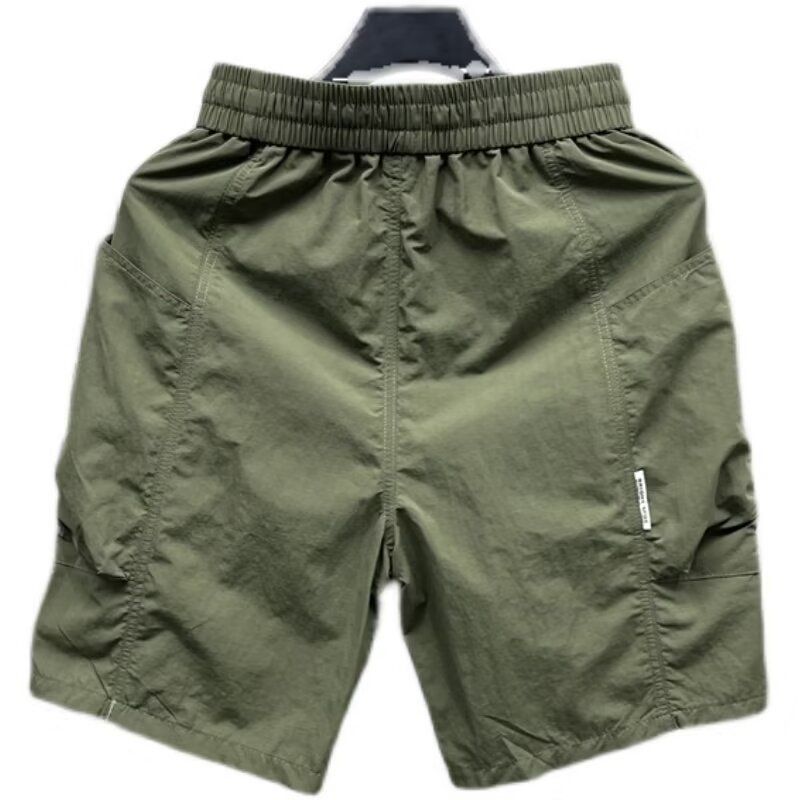 Pantalon mi-long décontracté d'été pour homme, nouvelle tendance, cinq parties, style fin, grand short tendance et polyvalent_voghion.com