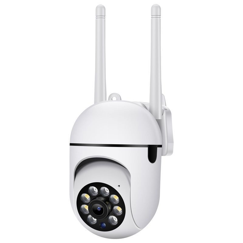 Wireless WiFi Camera Connected To Mobile Phone Remote Rotation Home Indoor HD Night Vision Smart Network Monitor_voghion.com