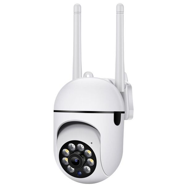 Wireless WiFi Camera Connected To Mobile Phone Remote Rotation Home Indoor HD Night Vision Smart Network Monitor_voghion.com
