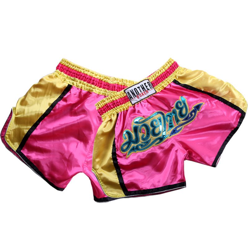 Pantalones de combate ANOTHERBOXER para Muay Thai, Sanda, entrenamiento deportivo, MMA, para hombres y mujeres_voghion.com