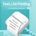 Mini Pocket Printer, Portable Thermal Printer,for Android or iOS APP,  Small Pocket Printer Used in Home, Office, Study, Work List Printing_voghion.com