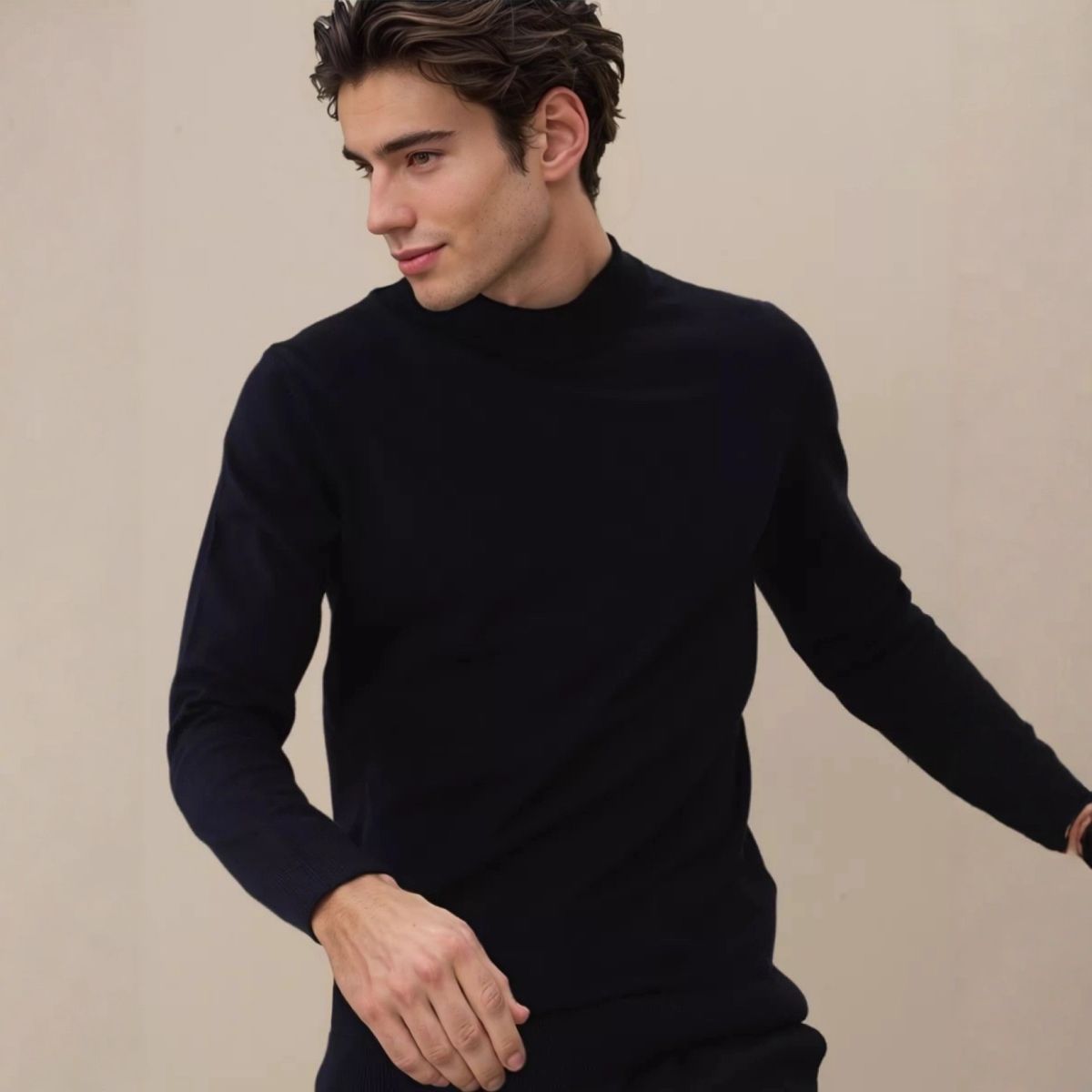 „Rollkragenpullover für Herren aus Wollmischung – Winterwärmend und atmungsaktiv mit bequemer Passform“_voghion.com